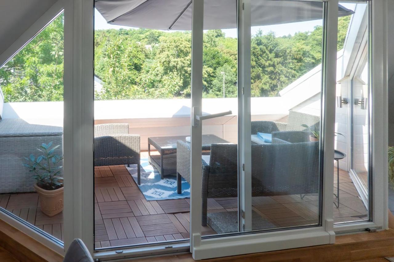 Wohnung Mit Einer Sauna Direkt Am Park Wiesbaden Exterior foto